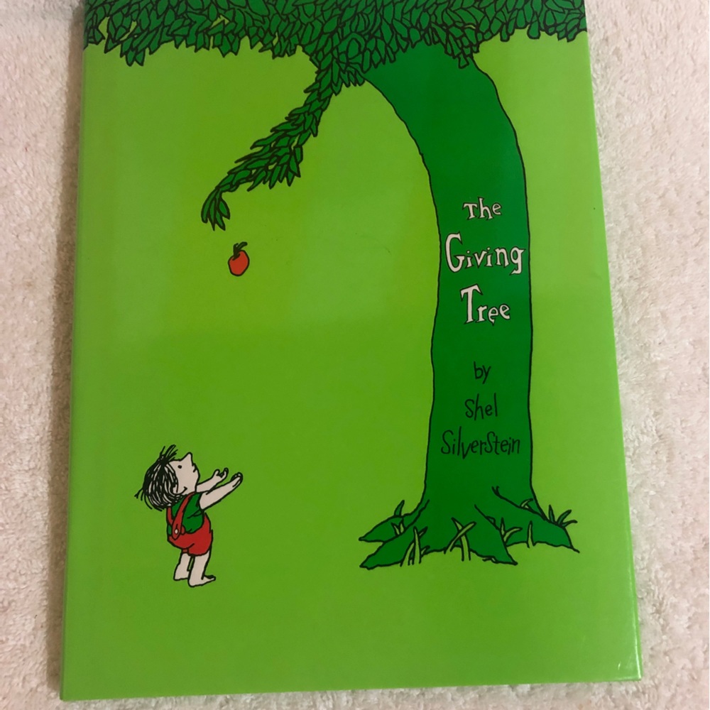 The Giving Tree hardcover book by Shel Silverstein